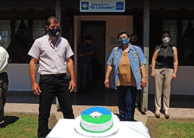 Se realizo el acto protocolar por el 56º aniversario de la Delegación Municipal y destacamento policial Paraje «El Luchador» 