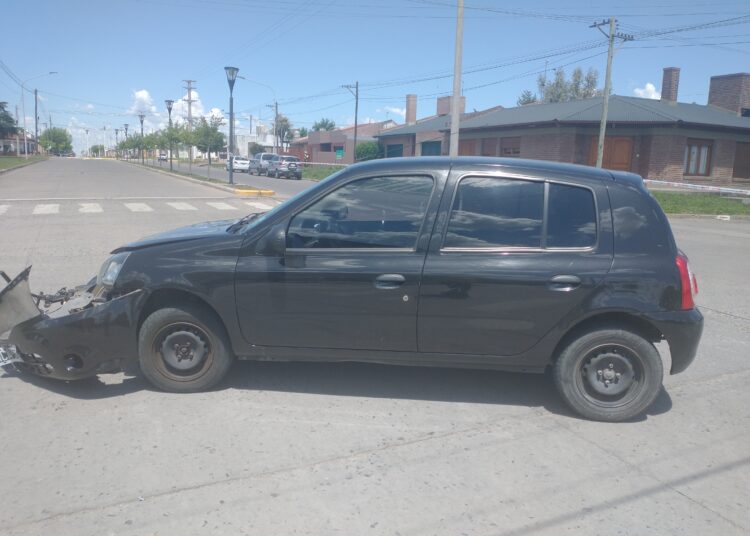 Accidente en la esquina del hospital