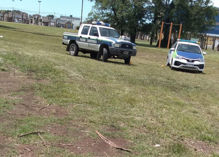 Juntadas nocturnas en el parque 9 de Julio terminaron con una pelea y un herido de arma blanca