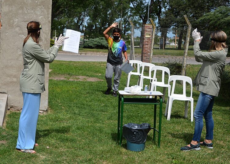 El Colegio Campos Verdes inició sus actividades presenciales