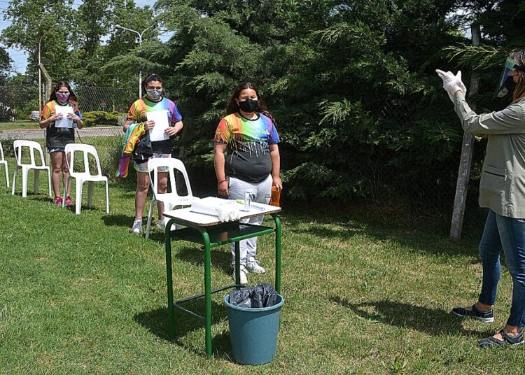 El Colegio Campos Verdes inició sus actividades presenciales