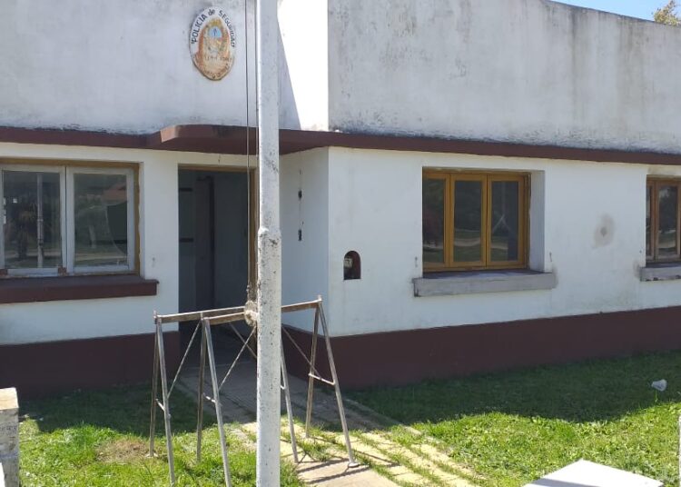 Se refaccionó el Destacamento Policial de Estación López