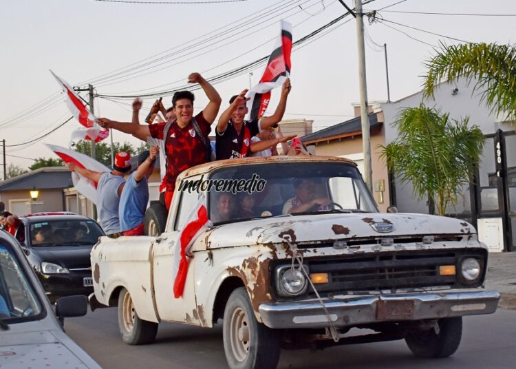La Filial Norberto Alonso se sumó a los festejos por los dos años de River campeón en Madrid