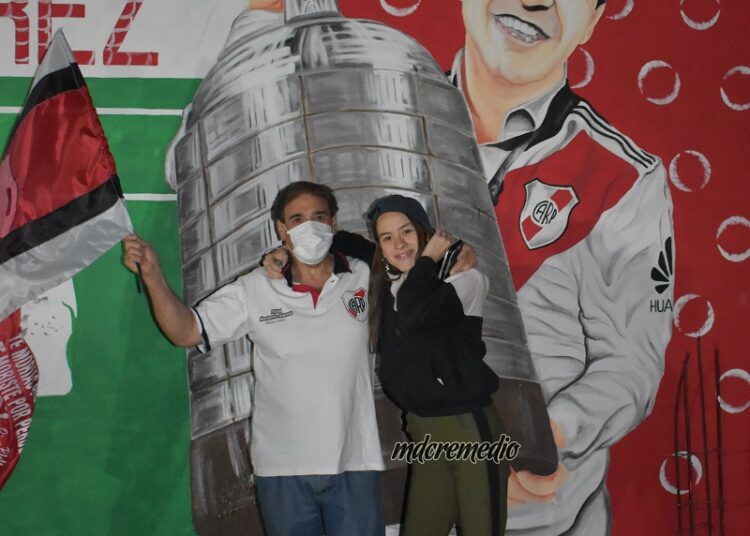 La Filial Norberto Alonso se sumó a los festejos por los dos años de River campeón en Madrid