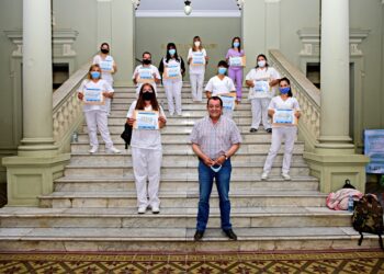 Emotivo reconocimiento del municipio al personal afectado a los controles de ingreso a la ciudad