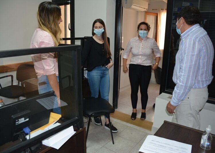 Saludos de Fin de Año por parte del Intendente Julio Marini  en dependencias municipales
