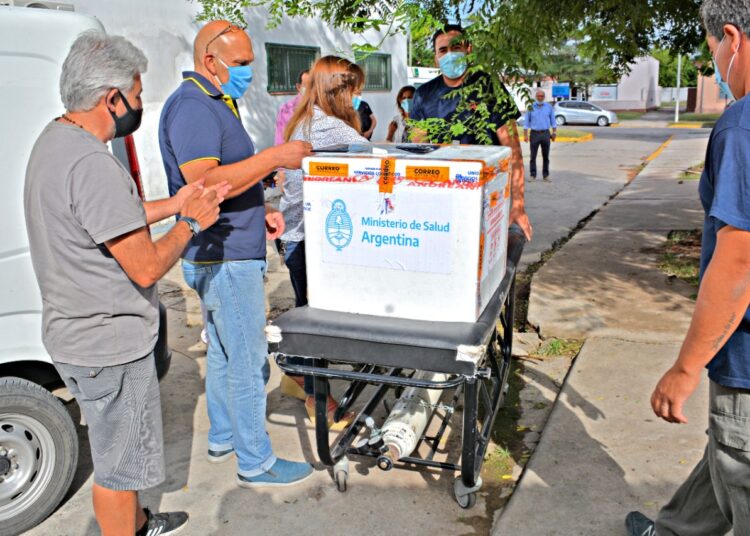 Llegaron las dosis de la vacuna SPUTNIK V