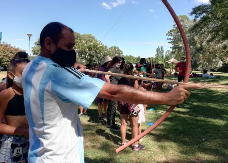 Con arquería y un simulacro en el agua  finalizó el Programa ATR en Barker y Villa Cacique