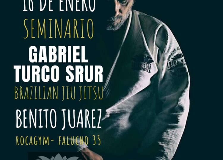 El noble arte del Jiu Jitsu de la mano del Turco Srur que llega este sábado al RocaGym