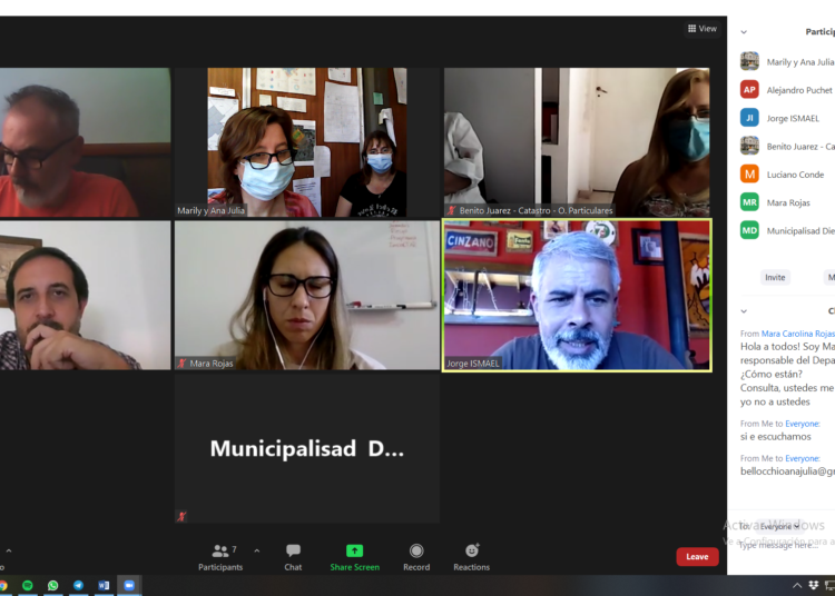 Encuentro virtual con referentes del INSTITUTO GEOGRAFICO NACIONAL