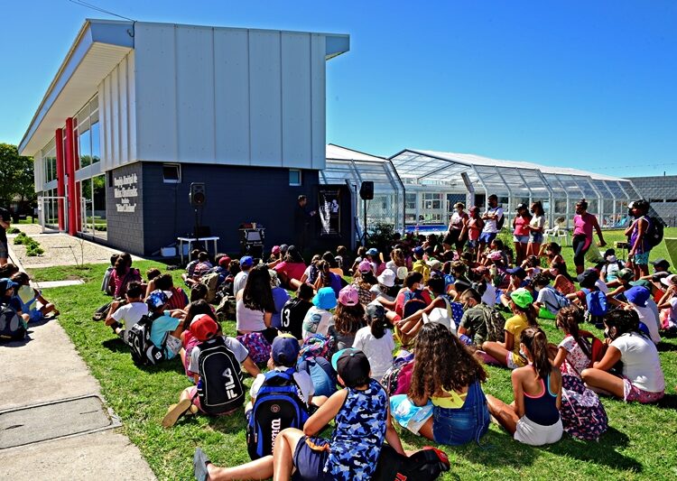 El intendente juarense participó de las Actividades Recreativas del programa ATR Verano