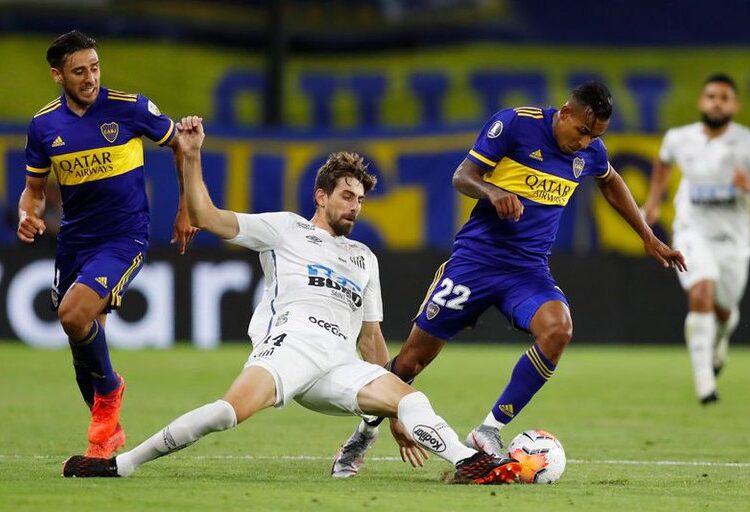 Boca buscará pisar fuerte ante Santos en Brasil y lograr el pase a la final de la Copa Libertadores