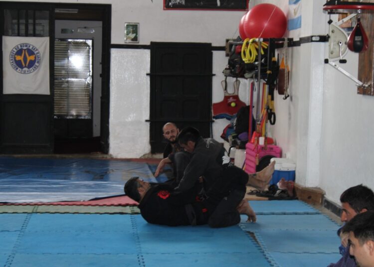Con gran éxito se realizó el Seminario de Jiu Jitsu en el RocaGym de Juárez