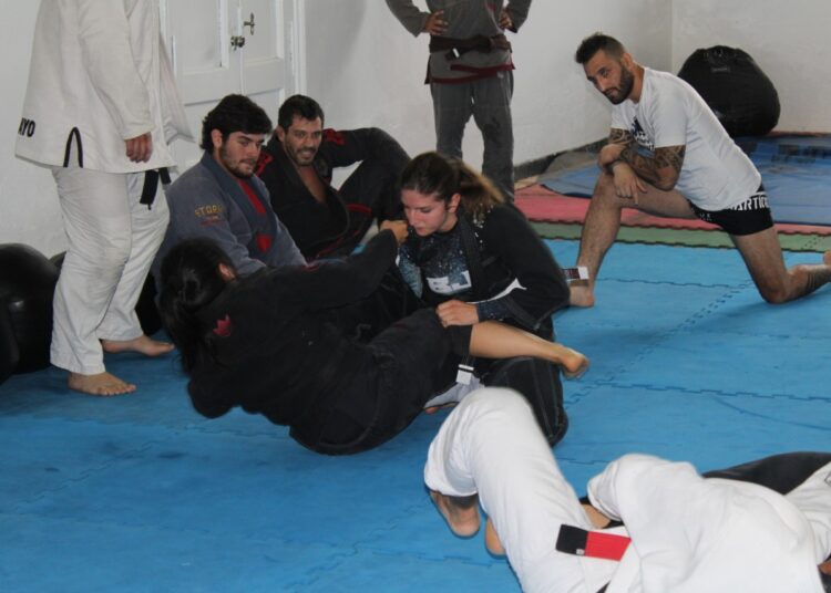 Con gran éxito se realizó el Seminario de Jiu Jitsu en el RocaGym de Juárez
