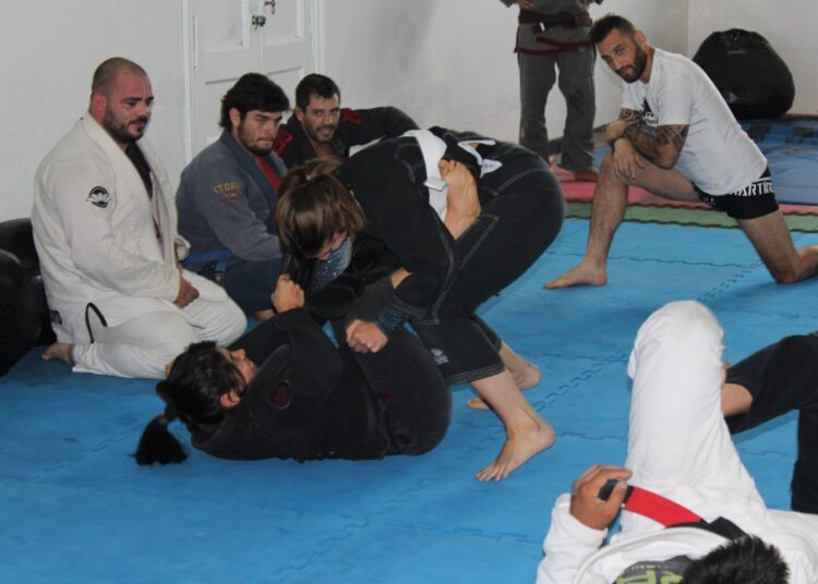 Con gran éxito se realizó el Seminario de Jiu Jitsu en el RocaGym de Juárez