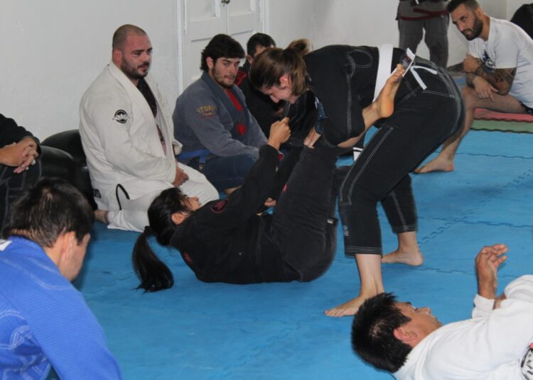 Con gran éxito se realizó el Seminario de Jiu Jitsu en el RocaGym de Juárez