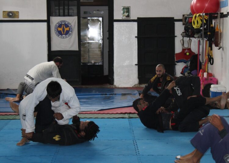 Con gran éxito se realizó el Seminario de Jiu Jitsu en el RocaGym de Juárez