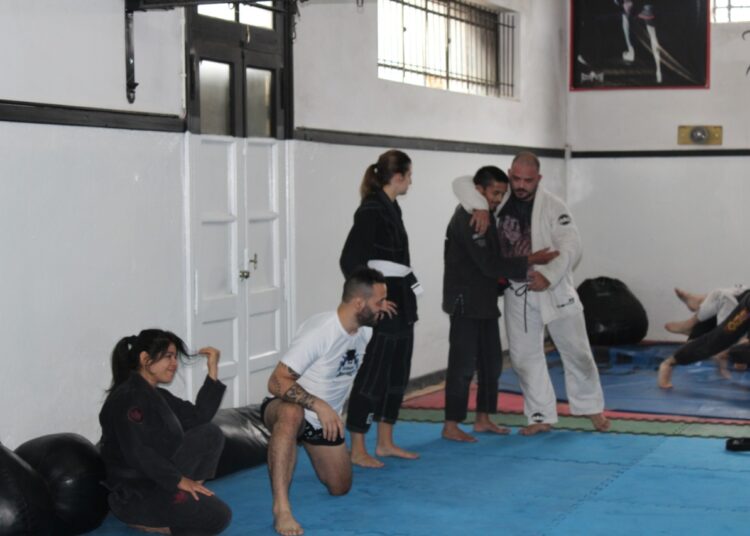 Con gran éxito se realizó el Seminario de Jiu Jitsu en el RocaGym de Juárez