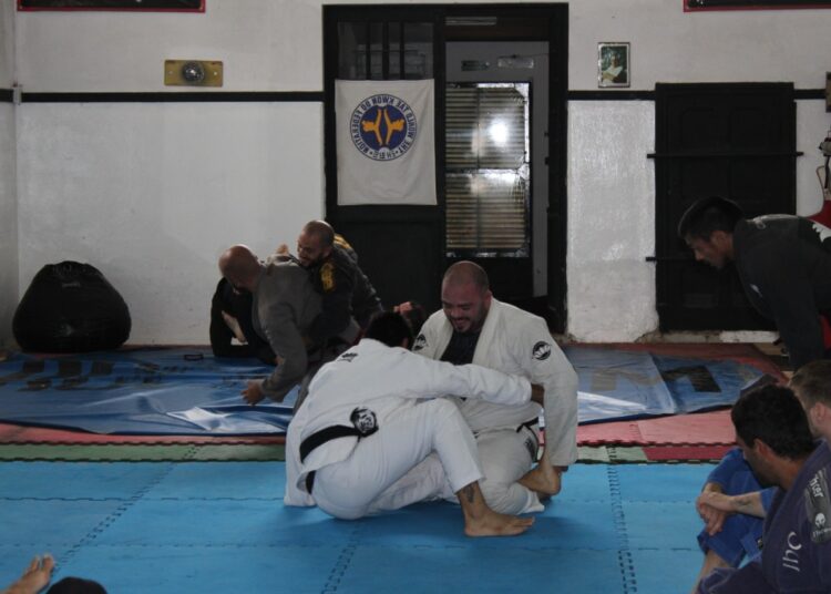 Con gran éxito se realizó el Seminario de Jiu Jitsu en el RocaGym de Juárez