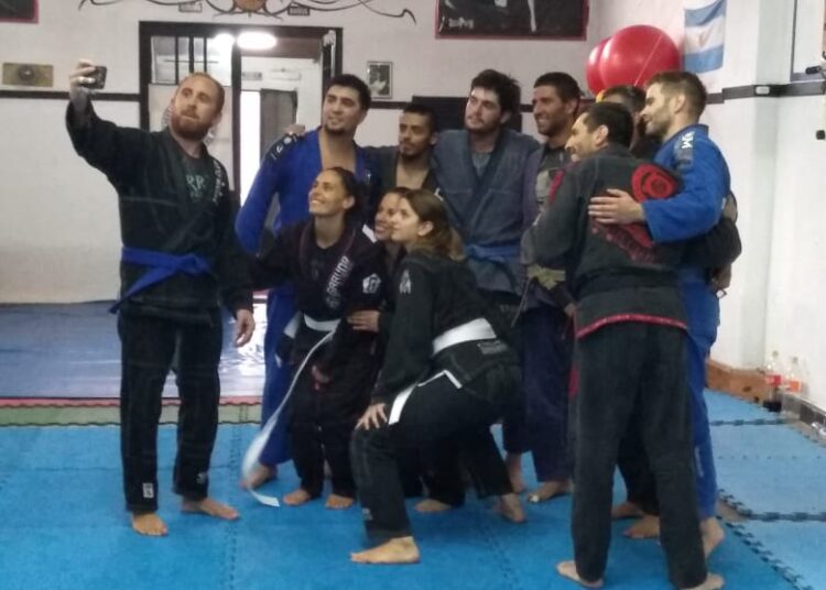 Con gran éxito se realizó el Seminario de Jiu Jitsu en el RocaGym de Juárez