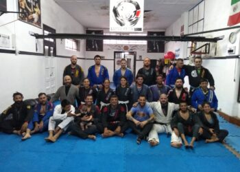 Con gran éxito se realizó el Seminario de Jiu Jitsu en el RocaGym de Juárez