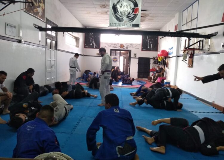 Con gran éxito se realizó el Seminario de Jiu Jitsu en el RocaGym de Juárez