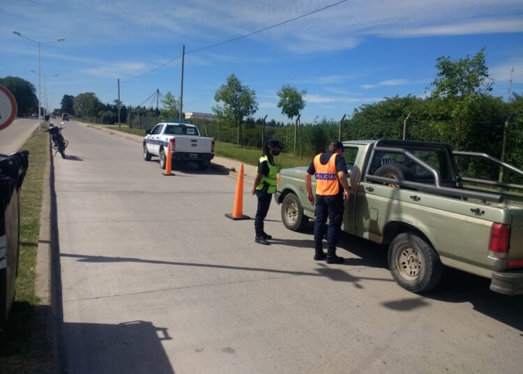 Se realizaron operativos vehiculares en distintos puntos de la ciudad
