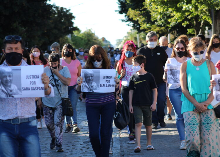 Justicia por Sara…. La marcha en imágenes