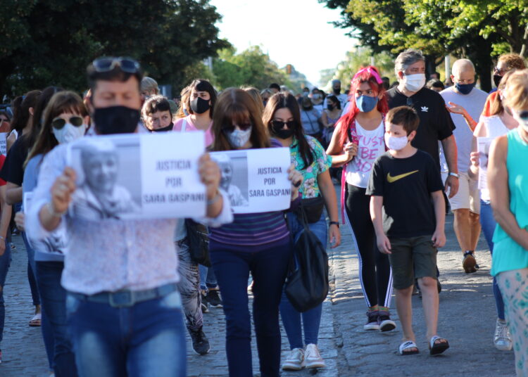Justicia por Sara…. La marcha en imágenes