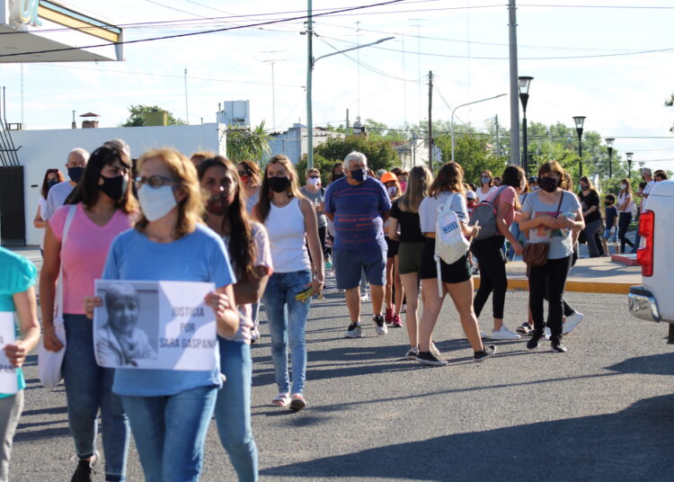 Justicia por Sara…. La marcha en imágenes