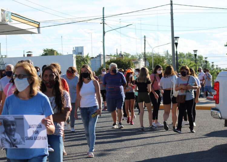 Justicia por Sara…. La marcha en imágenes