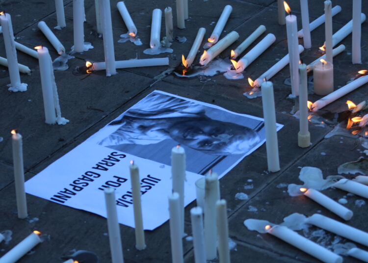 Justicia por Sara…. La marcha en imágenes