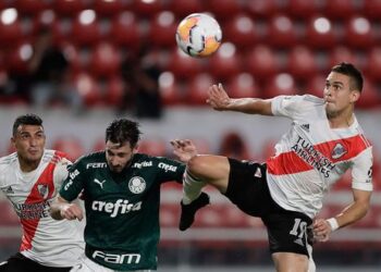 Noche fatídica para River: cayó 3-0 ante el Palmeiras y quedó al borde de la eliminación de la Copa Libertadores