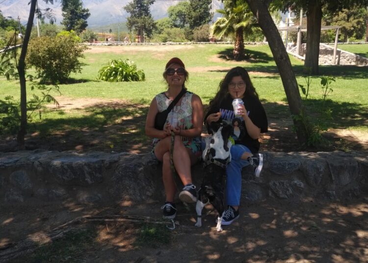 «Es una sensación muy fea  que duró unos segundos» expresó Yanina Gandarías desde San Luis