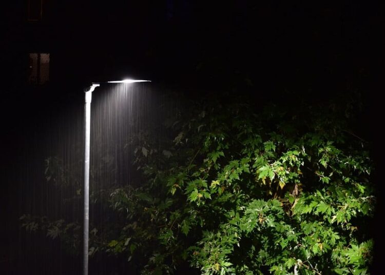 Una madrugada de claros en el cielo, la lluvia caída fue de 5 mm