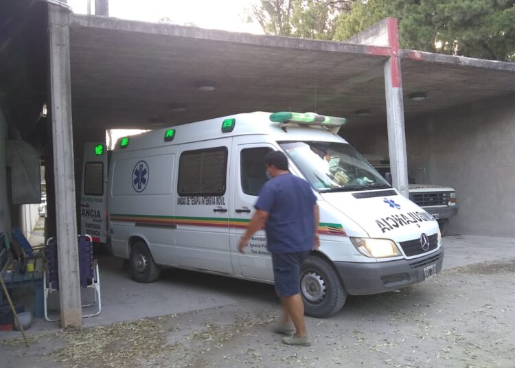 Trasladaron al Hospital Pirovano al conductor de un cuatriciclo luego de sufrir un accidente