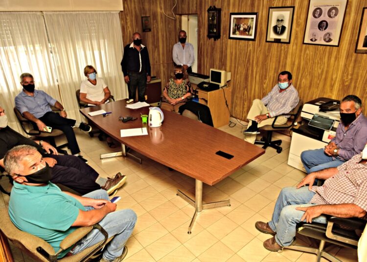 El Intendente se reunió con integrantes de la Cooperativa Eléctrica de Juárez