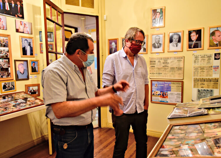 El Director de Patrimonio Cultural de la Provincia visitó Benito Juárez