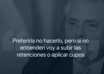 La advertencia de Alberto Fernández que sube la tensión con el campo: “Si no entienden, voy a subir las retenciones o aplicar cupos”