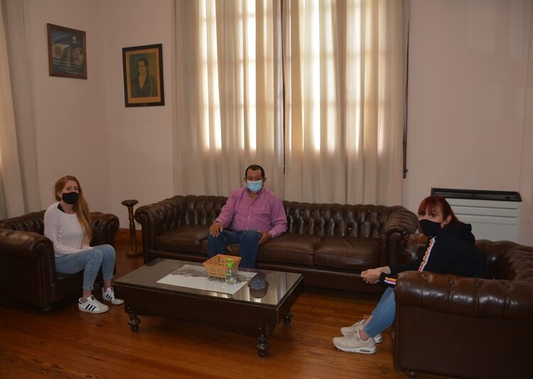 El Intendente Julio Marini continuó con reuniones y visitas a dependencias municipales