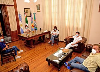 El Intendente Municipal se reunió con autoridades de la salud