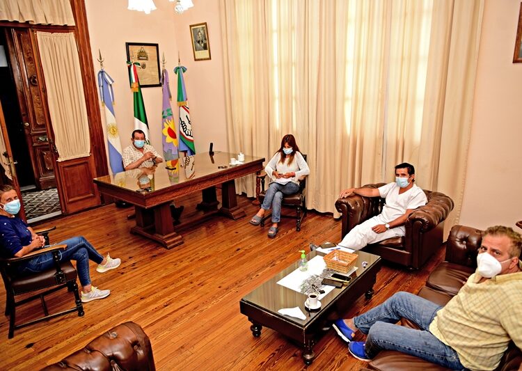 El Intendente Municipal se reunió con autoridades de la salud