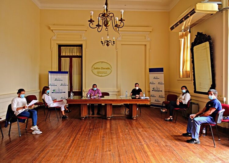 El Intendente Julio Marini continuó con reuniones y visitas a dependencias municipales