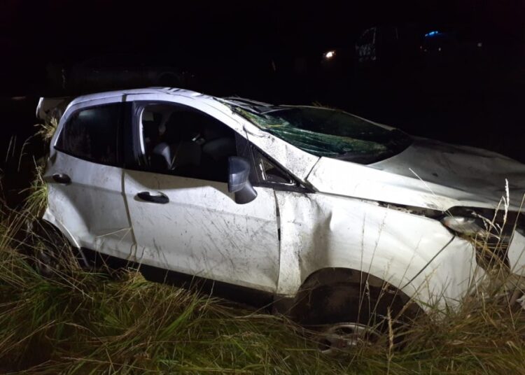 Camión juarense protagonista de un violento choque en ruta 3
