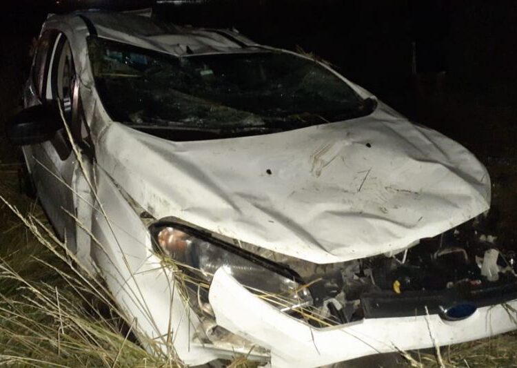 Camión juarense protagonista de un violento choque en ruta 3