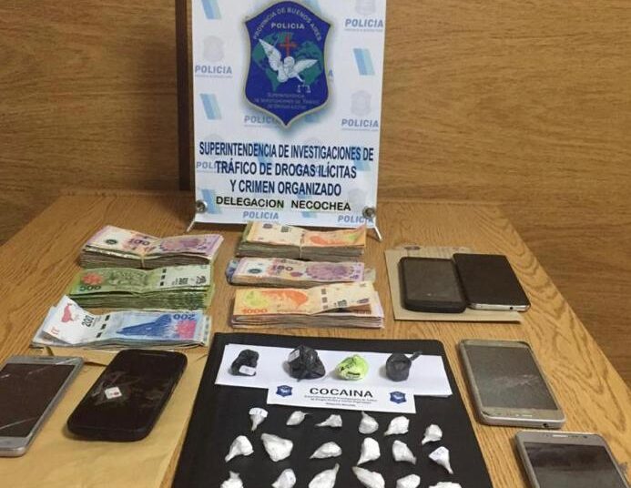 Desbarataron una organización que distribuía droga en Necochea y la zona