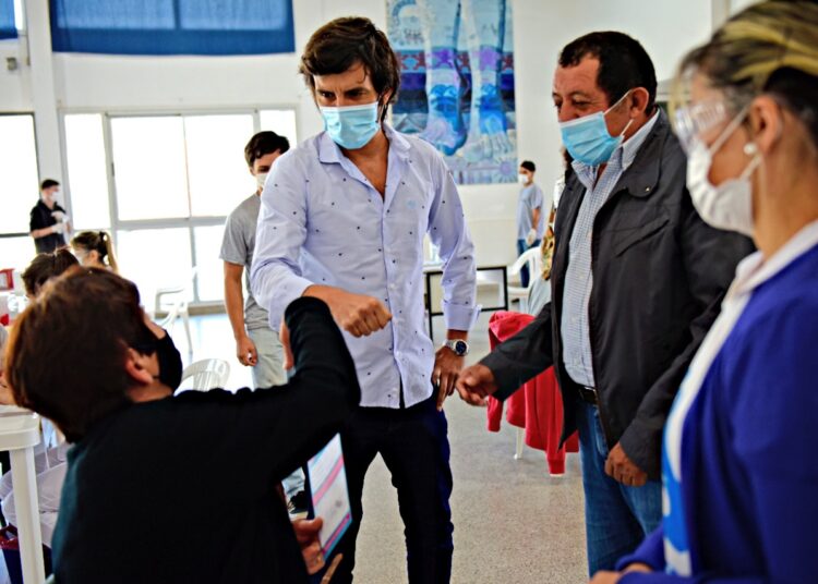 Visitó nuestra ciudad el Dir. Ejecutivo de la Región Sanitaria IX Lic. Ramiro Borzi