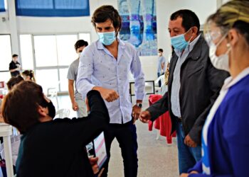 Visitó nuestra ciudad el Dir. Ejecutivo de la Región Sanitaria IX Lic. Ramiro Borzi