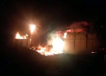 Un incendio destruyó la planta de la empresa Cagnoli en el Parque Industrial