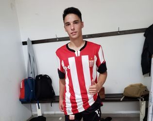 Hilario Perco jugó en la 5ta división de Estudiantes ante Vélez